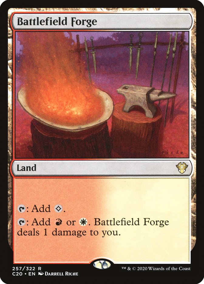 MTG Card Title: Battlefield Forge C20/257