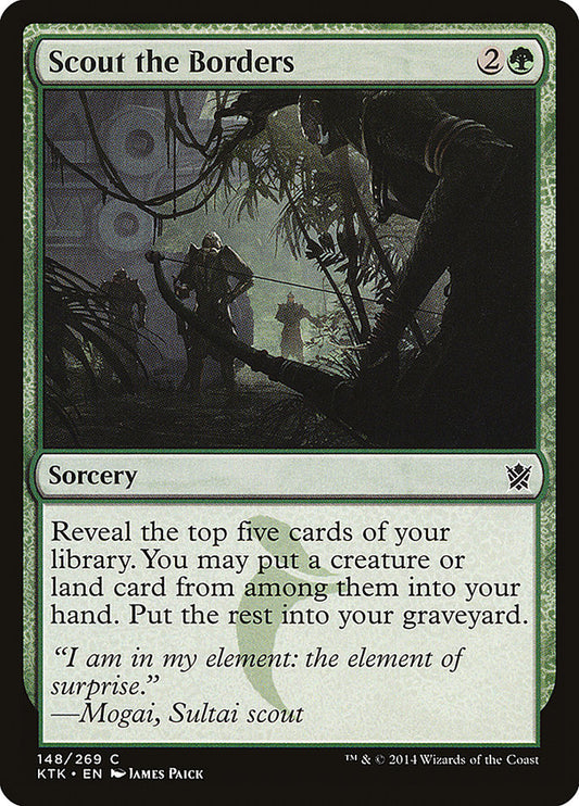 MTG Card Title: Scout the Borders KTK/148