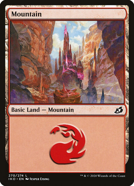 MTG Card Title: Mountain IKO/270