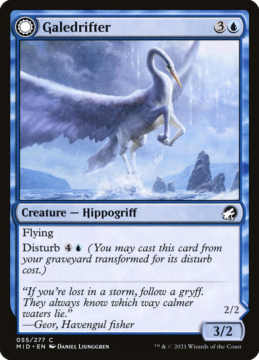 MTG Card Title: Galedrifter // Waildrifter MID/55
