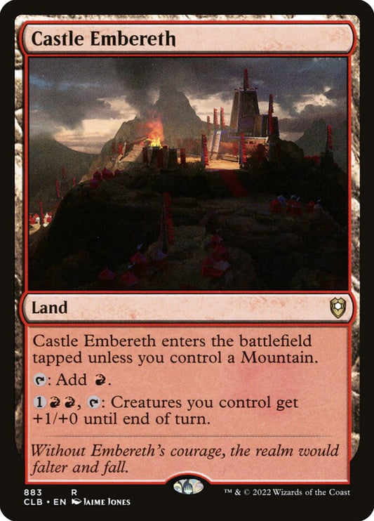 MTG Card Title: Castle Embereth CLB/883