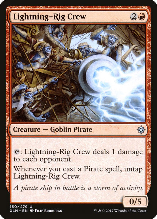 MTG Card Title: Lightning-Rig Crew XLN/150