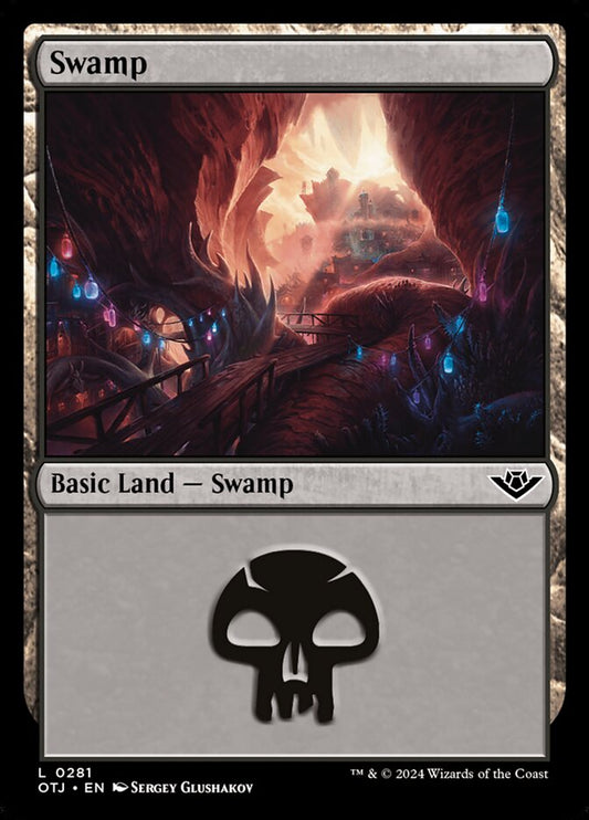 MTG Card Title: Swamp OTJ/281