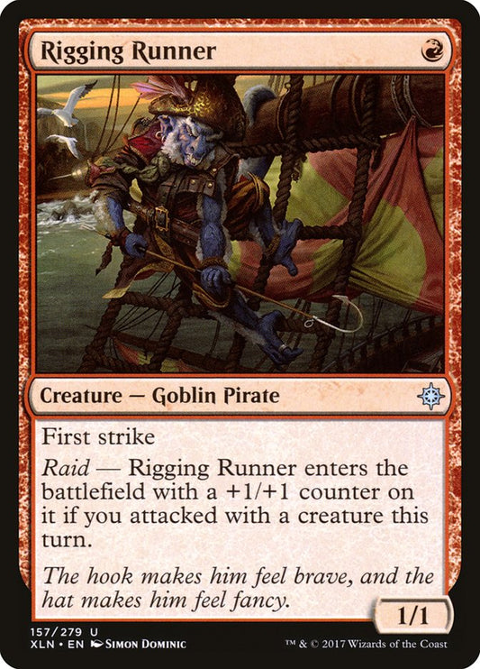 MTG Card Title: Rigging Runner XLN/157