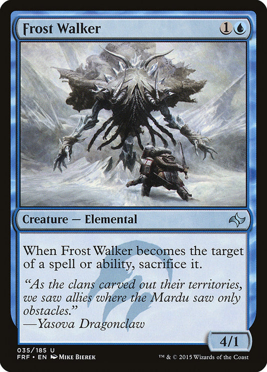 MTG Card Title: Frost Walker FRF/35