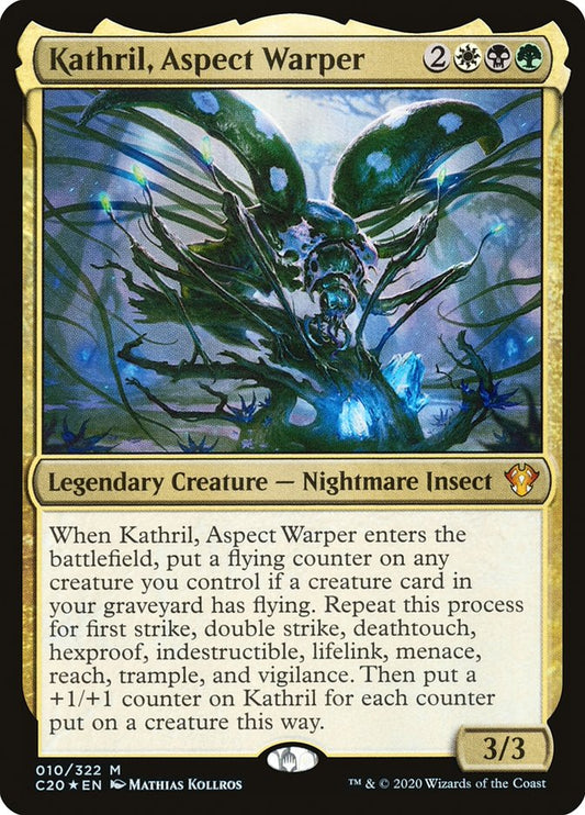 MTG Card Title: Kathril, Aspect Warper C20/10