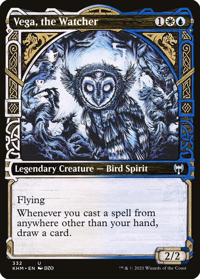 MTG Card Title: Vega, the Watcher KHM/332
