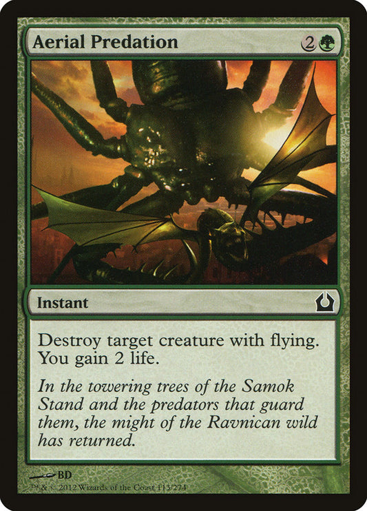 MTG Card Title: Aerial Predation RTR/113