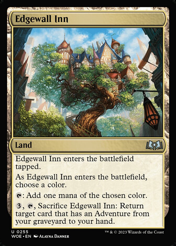 MTG Card Title: Edgewall Inn WOE/255
