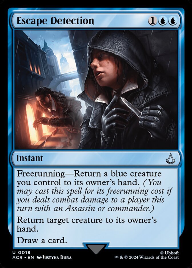 MTG Card Title: Escape Detection ACR/18
