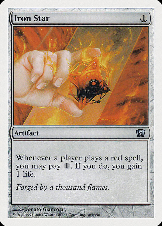 MTG Card Title: Iron Star 8ED/304