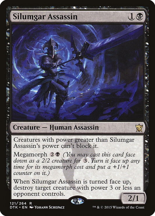 MTG Card Title: Silumgar Assassin DTK/121
