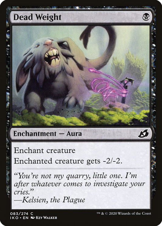 MTG Card Title: Dead Weight IKO/83