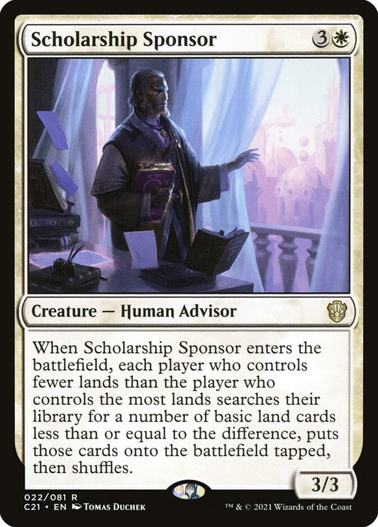 MTG Card Title: Scholarship Sponsor C21/22