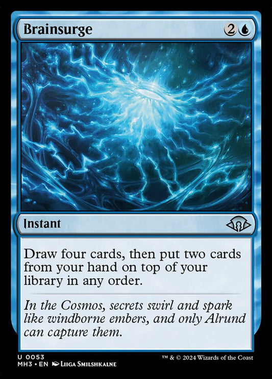 MTG Card Title: Brainsurge MH3/53