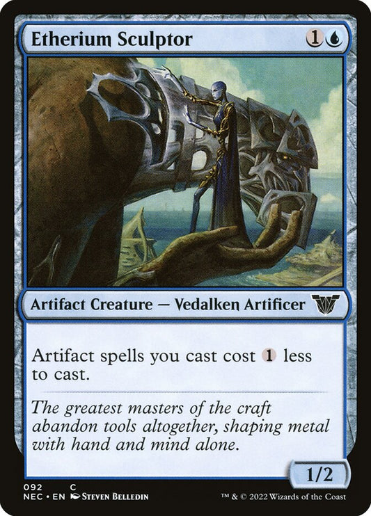 MTG Card Title: Etherium Sculptor NEC/92