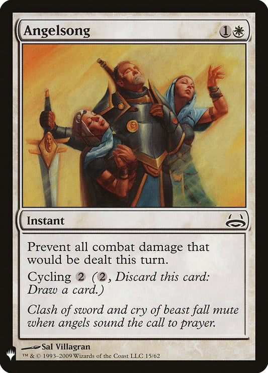 MTG Card Title: Angelsong PLST/DDC-15