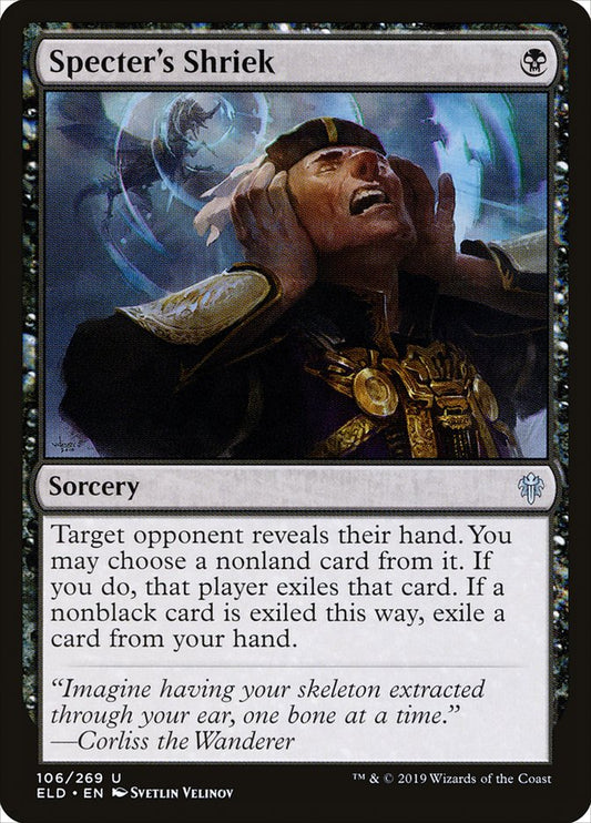 MTG Card Title: Specter's Shriek ELD/106