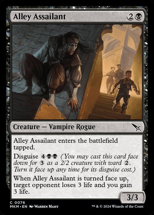 MTG Card Title: Alley Assailant MKM/76