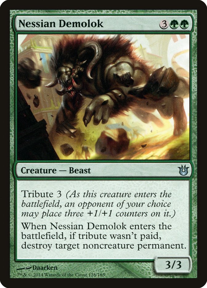 MTG Card Title: Nessian Demolok BNG/128