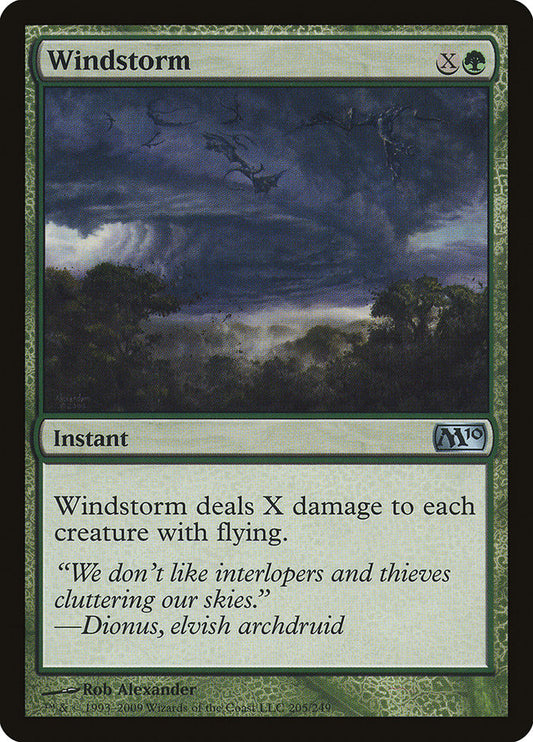 MTG Card Title: Windstorm M10/205