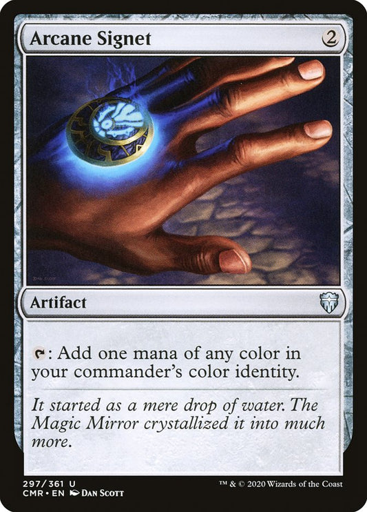 MTG Card Title: Arcane Signet CMR/297