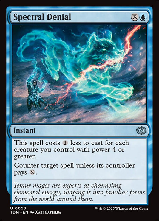 MTG Card Title: Spectral Denial TDM/58