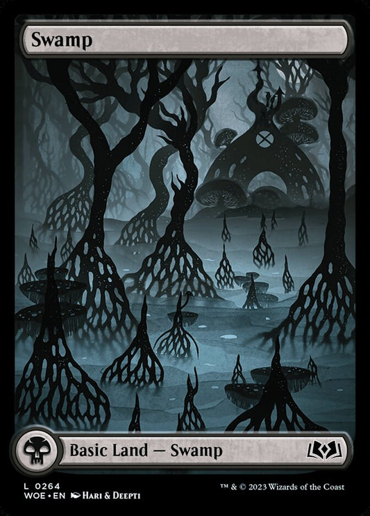 MTG Card Title: Swamp WOE/264