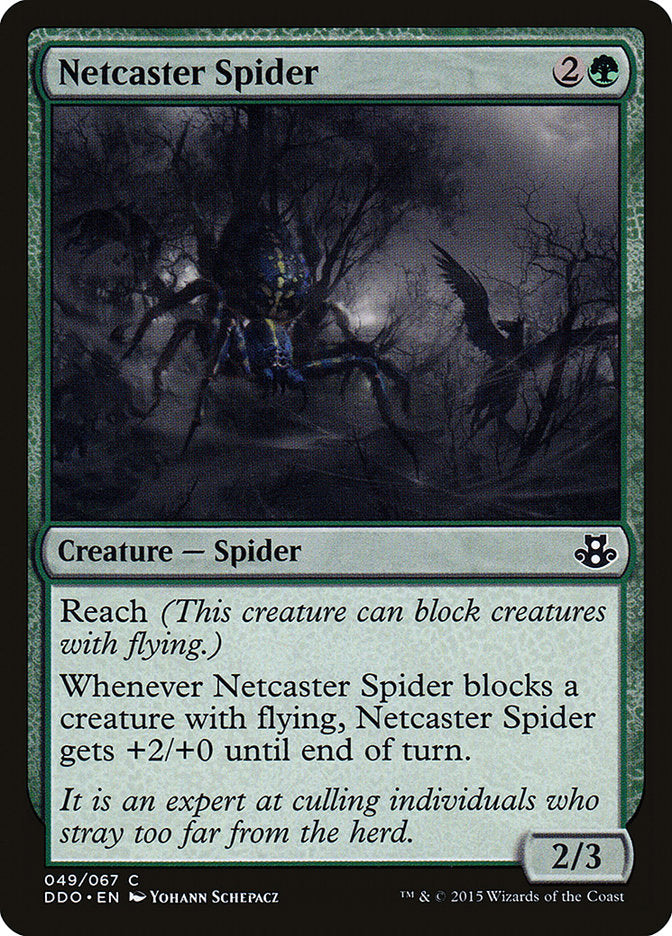 MTG Card Title: Netcaster Spider DDO/49