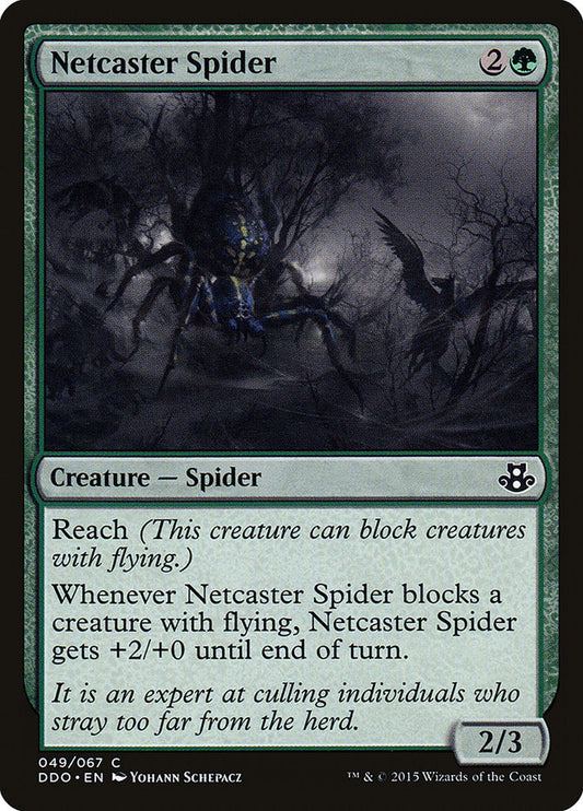 MTG Card Title: Netcaster Spider DDO/49