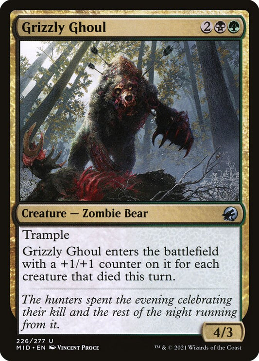 MTG Card Title: Grizzly Ghoul MID/226