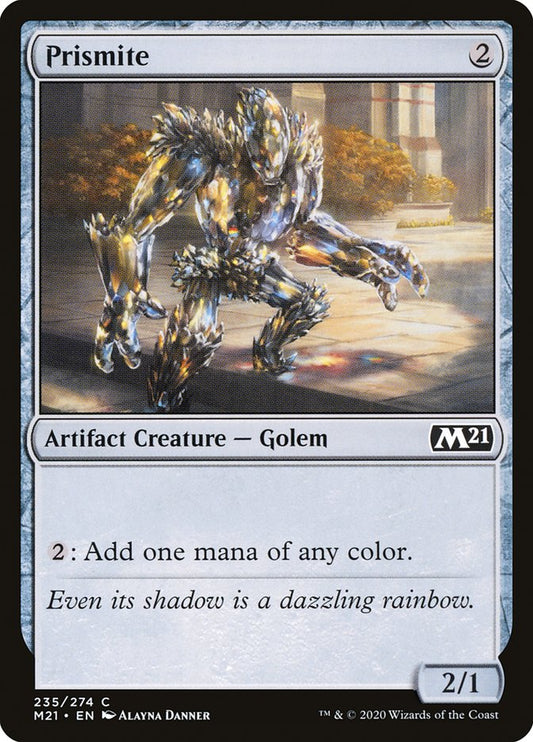 MTG Card Title: Prismite M21/235