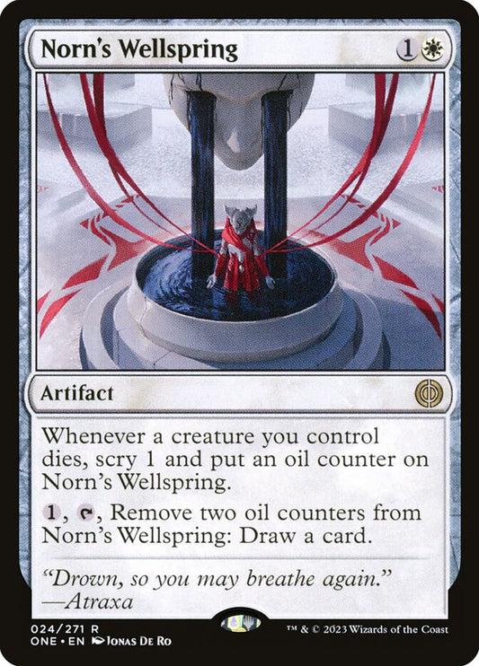 MTG Card Title: Norn's Wellspring ONE/24