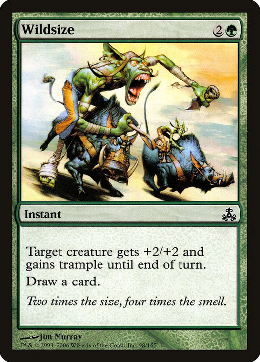 MTG Card Title: Wildsize GPT/98