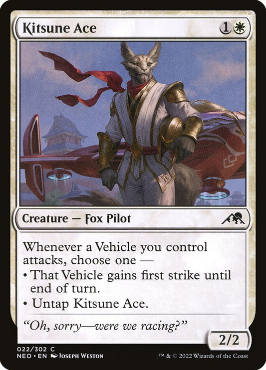 MTG Card Title: Kitsune Ace NEO/22