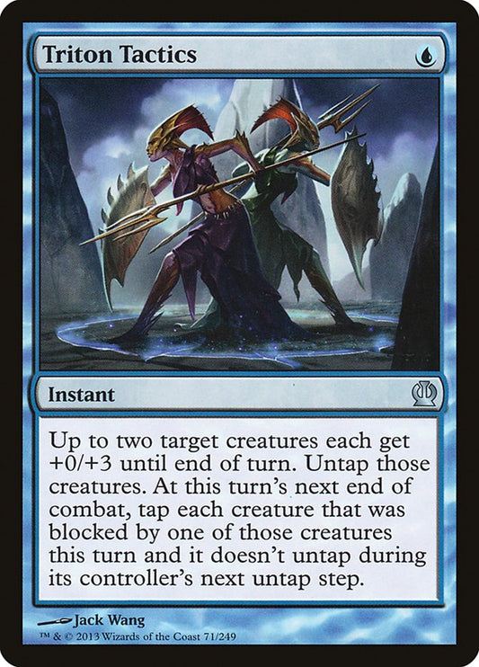 MTG Card Title: Triton Tactics THS/71