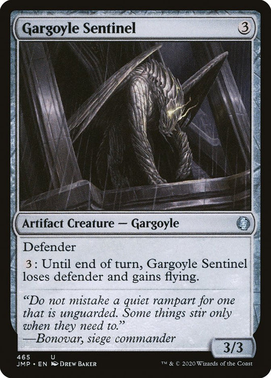 MTG Card Title: Gargoyle Sentinel JMP/465