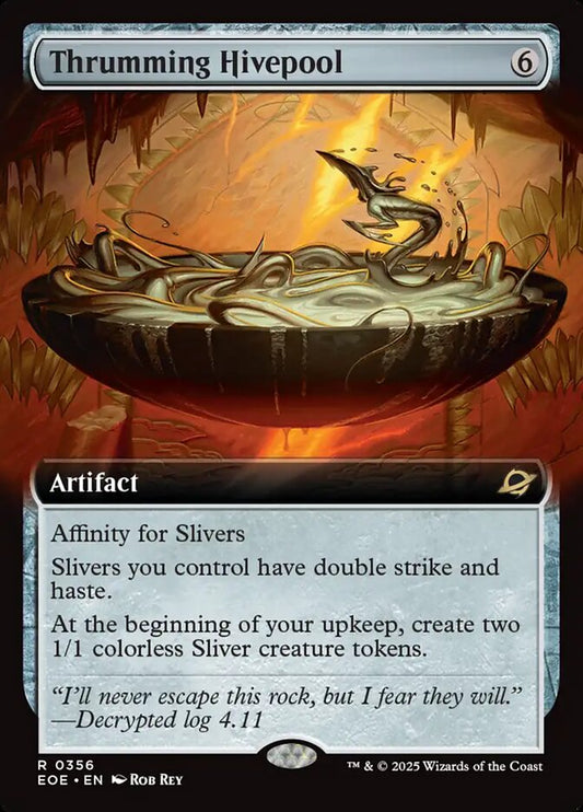 MTG Card Title: Thrumming Hivepool EOE/356