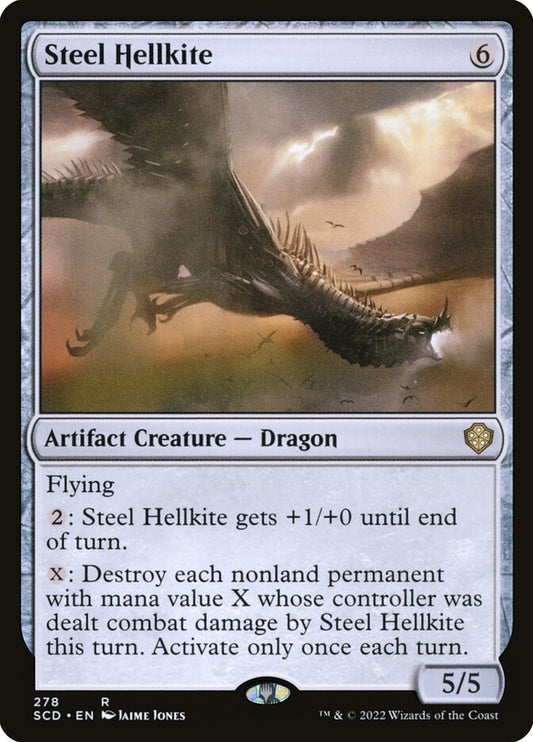MTG Card Title: Steel Hellkite SCD/278