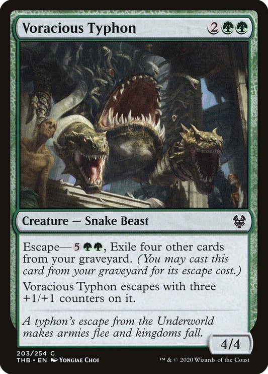 MTG Card Title: Voracious Typhon THB/203
