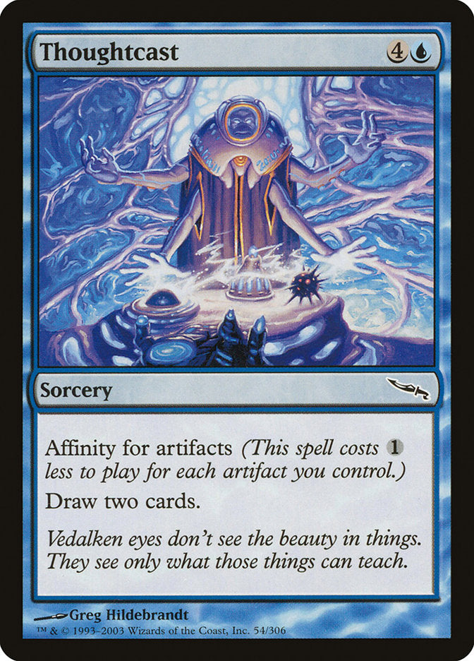 MTG Card Title: Thoughtcast MRD/54