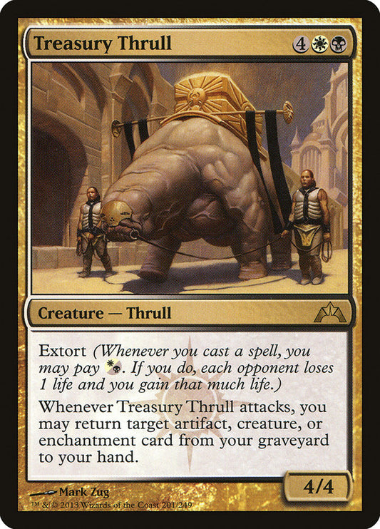MTG Card Title: Treasury Thrull GTC/201