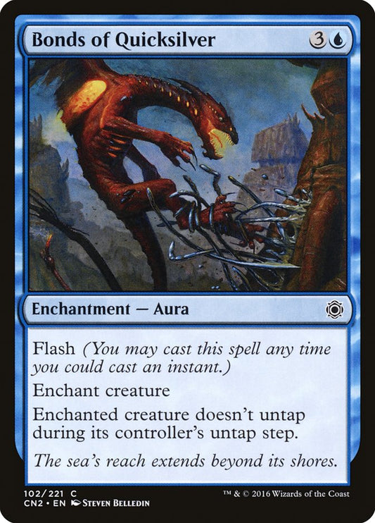 MTG Card Title: Bonds of Quicksilver CN2/102
