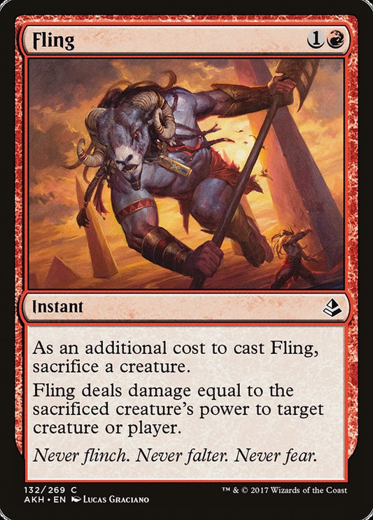 MTG Card Title: Fling AKH/132