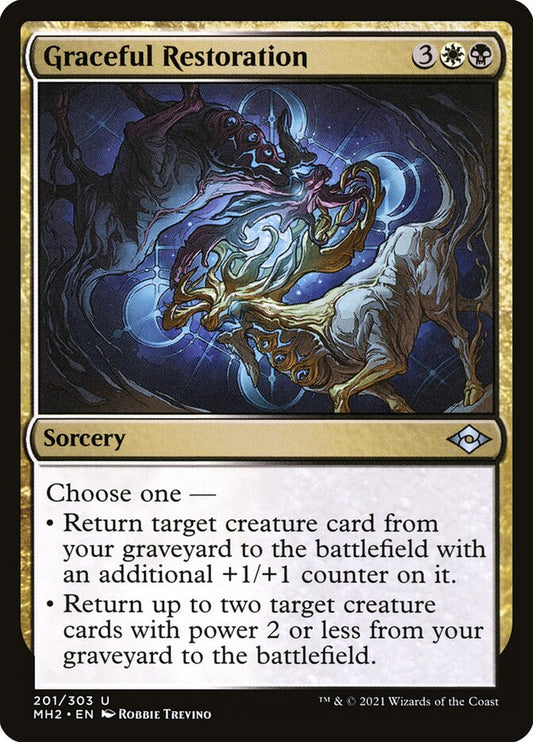 MTG Card Title: Graceful Restoration MH2/201