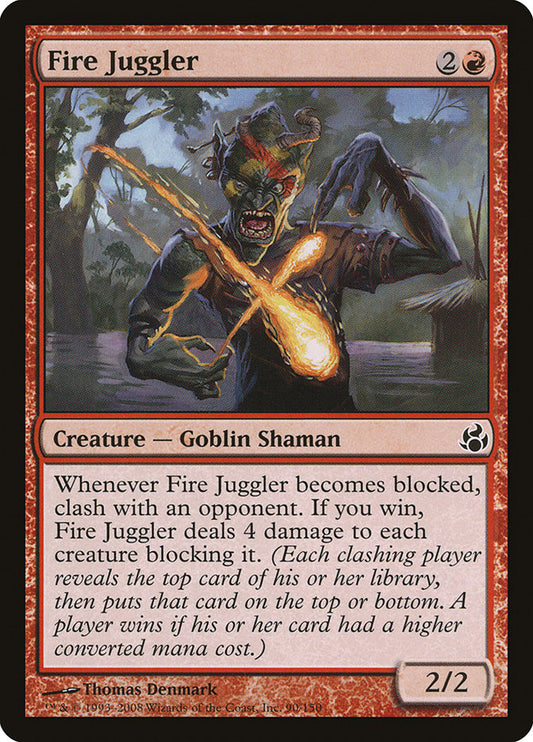 MTG Card Title: Fire Juggler MOR/90
