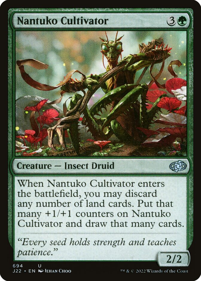 MTG Card Title: Nantuko Cultivator J22/694