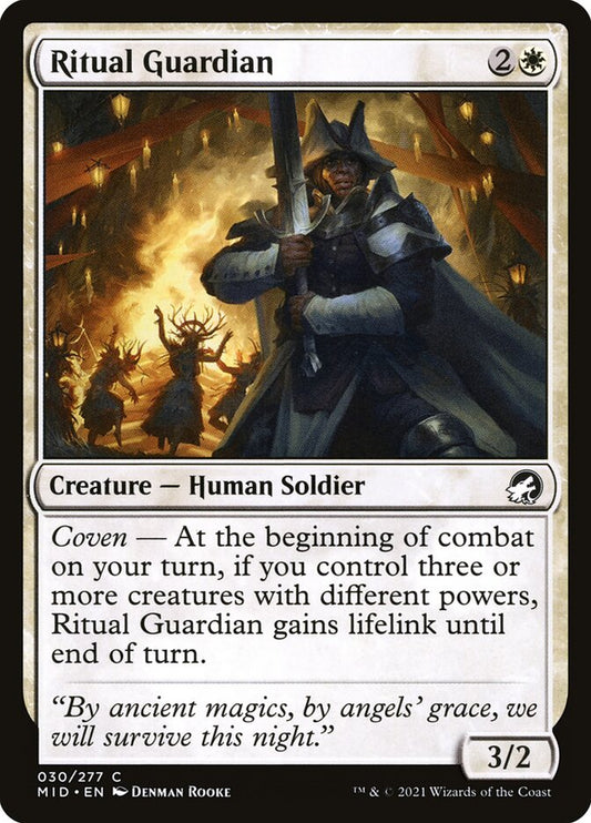 MTG Card Title: Ritual Guardian MID/30