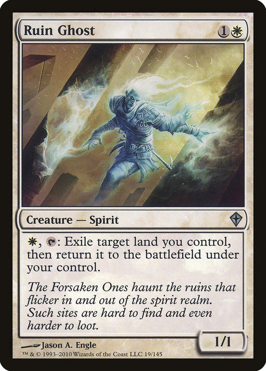 MTG Card Title: Ruin Ghost WWK/19