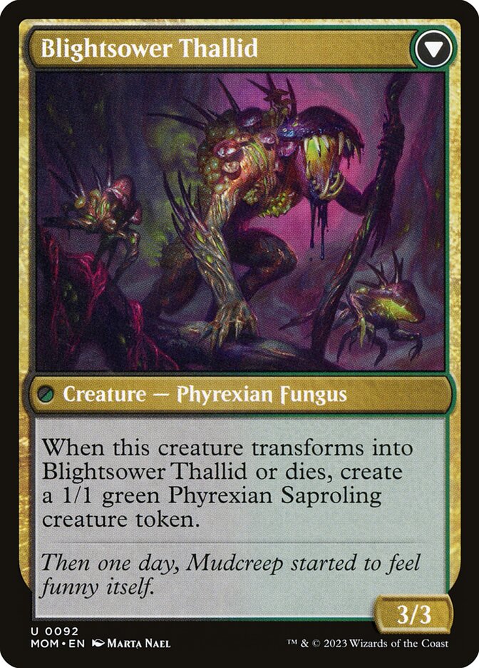 Blightreaper Thallid // Blightsower Thallid MOM/92